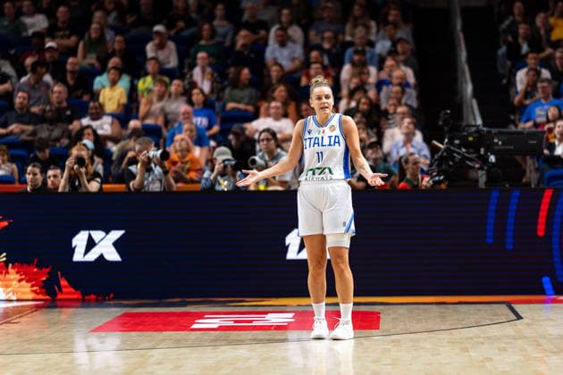 Francesca Pan, Italy, 11, disappointed; Disappointment; GER, Italy vs. Australia, Basketball, 2026 FIBA Women’s World Cup, Qualification for the Quarterfinals, September 9, 2026, Germany, Italy vs. Australia, basketball, 2026 FIBA Women’s World Cup, quarterfinal qualification, September 9, 2026, Berlin Copyright: xEibner-Pressefoto MaxxVincenx EP_MVN