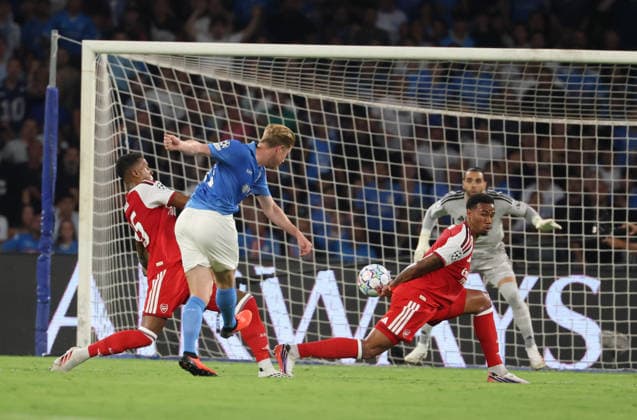 September 9, 2026, Naples, Naples, Italy: Kevi De Bruyne of SSC Napoli During the UEFA Champions League football match between SSC Napoli and Arsenal FC on September 9, 2026, at the Diego Armando Maradona Stadium in Naples. Naples Italy - ZUMAs236 20260909_aap_s236_029 Copyright: xFabioxSassox