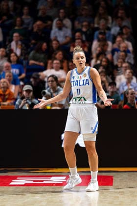 Francesca Pan, Italy, 11, disappointed; Disappointment; GER, Italy vs. Australia, Basketball, 2026 FIBA Women’s World Cup, Qualification for the Quarterfinals, September 9, 2026, Germany, Italy vs. Australia, basketball, 2026 FIBA Women’s World Cup, quarterfinal qualification, September 9, 2026, Berlin Copyright: xEibner-Pressefoto MaxxVincenx EP_MVN