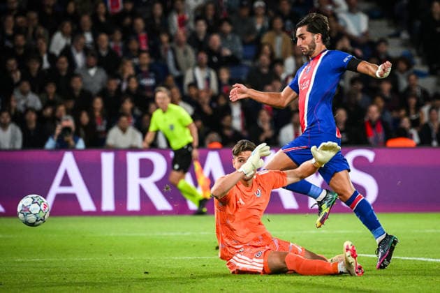 September 9, 2026, Paris, France, France: Ferran TORRES of PSG scores his goal during the UEFA Champions League, League Phase MD1 match between Paris Saint-Germain and SK Slovan Bratislava at Parc des Princes Stadium on September 09, 2026 in Paris, France. Paris Saint-Germain V SK Slovan Bratislava - UEFA Champions League  - ZUMAm308 20260909_zsp_m308_004 Copyright: xMatthieuxMirvillex