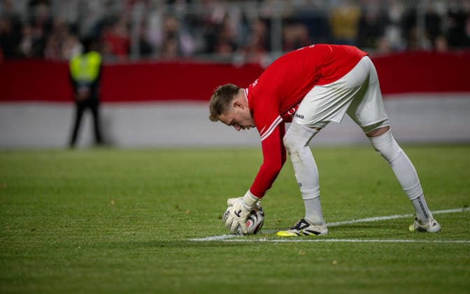 Soccer, 2026–2027 Season, Lower Rhine Cup, September 9, 2026, First Round, Men s Division, SV Biemenhorst (White) vs. Fortuna Düsseldorf (Black); Sebastian Kaiser, goalkeeper for SV Biemenhorst, Bocholt, Stadion am Huenting, Germany 260909_fb_sv-biemenhorst_fortuna-duesseldorf_58688