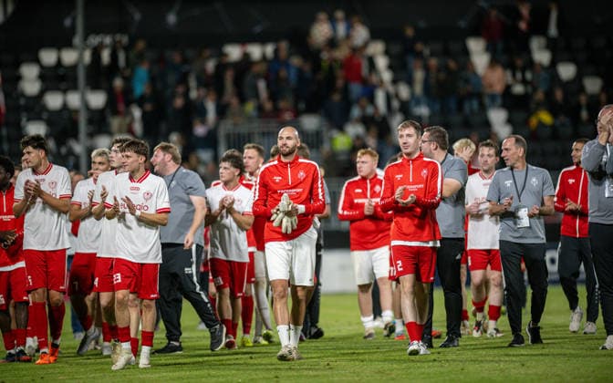 Soccer, 2026–2027 Season, Lower Rhine Cup, September 9, 2026, First Round, Men s Division, SV Biemenhorst (White) vs. Fortuna Düsseldorf (Black). Thanks to the fans at Bocholt Stadium am Huenting, Germany 260909_fb_sv-biemenhorst_fortuna-duesseldorf_58729