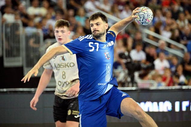 Zagreb, Croatia, 090926. Arena Zagreb. Player Filip Glavas at the match of the 1st round of the handball EHF Champions League, Zagreb - Celje. Foto: Ronald Gorsic CROPIX Copyright: xxRonaldxGorsicx xCROPIXx zagreb_celje19-090926