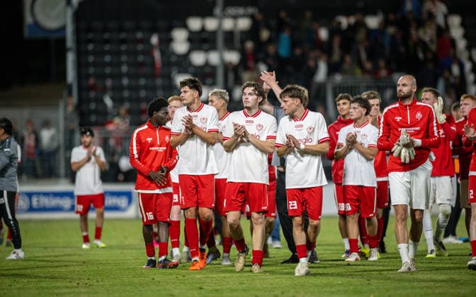 Soccer, 2026–2027 Season, Lower Rhine Cup, September 9, 2026, First Round, Men s Division, SV Biemenhorst (White) vs. Fortuna Düsseldorf (Black). Thanks to the fans at Bocholt Stadium on the Huenting, Germany 260909_fb_sv-biemenhorst_fortuna-duesseldorf_58732