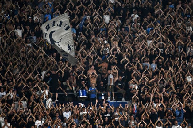 Dc Napoli 09 09 2026 - Champions League Napoli-Arsenal foto Domenico Cippitelli Image nella foto: tifosi Napoli 