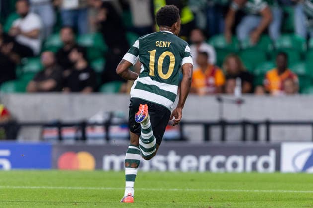 September 9, 2026, Lisbon, Lisbon, Portugal: Lisbon, September 09 - Geny Catamo of Sporting CP celebrates his goal during the Sporting CP x Galatasaray match for the UEFA Champions League 2026 27 League Phase MD1 on September 09, 2026 at Estadio Jose Alvalade, Lisbon, Portugal Lisbon Portugal - ZUMAl192 20260909_zsp_l192_043 Copyright: xMiguelxLemosx