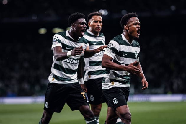 September 9, 2026, Lisboa, Lisboa, Portugal: Geny Catamo of Sporting Clube de Portugal celebrates scoring his sides first goal of the match during the UEFA Champions League 2026 27 League Phase MD1 match between Sporting CP and Galatasaray at Estadio Jose Alvalade on September 09, 2026 in Lisboa, Portugal. Lisboa Portugal - ZUMAg283 20260909_zsp_g283_004 Copyright: xJoaoxGregoriox
