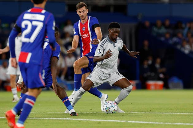 September 9, 2026, Paris, Paris, France: Suleiman CAMARA of Slovan Bratislava in action during the ChampionÃ¢â‚¬â ¢s League match between Paris Saint Germain, and Sllovan Bratslava at Parc Des Princes stadium - on September 09 2026. Paris - France Soccer 2026 Paris Saint Germain Sllovan Bratslava  - ZUMAb253 20260909_zsp_b253_023 Copyright: xLoicxBaratouxx