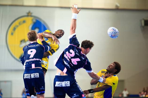 2026.09.09 Kielce Pilka reczna , Liga Mistrzow EHF , sezon 2026 27 Industria Kielce - HC Kriens Lucerna N z Dylan Nahi Foto Tomasz Fafara PressFocus 2026.09.09 Kielce Handball , EHF Champions League , 2026 2027 season Industria Kielce - HC Kriens Lucerna Dylan Nahi Credit: Tomasz Fafara PressFocus NEWSPIX.PL --- newspix.pl 