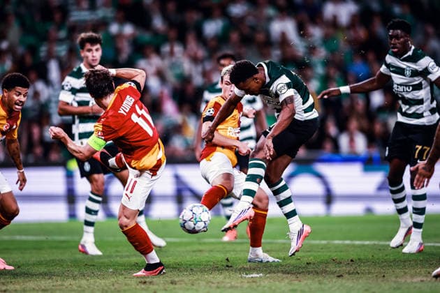 September 9, 2026, Lisboa, Lisboa, Portugal: Geny Catamo of Sporting Clube de Portugal celebrates scoring his sides first goal of the match during the UEFA Champions League 2026 27 League Phase MD1 match between Sporting CP and Galatasaray at Estadio Jose Alvalade on September 09, 2026 in Lisboa, Portugal. Lisboa Portugal - ZUMAg283 20260909_zsp_g283_016 Copyright: xJoaoxGregoriox