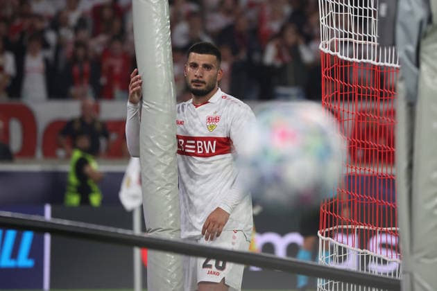 09 09 26 VfB Stuttgart vs. Viking Stavanger, Germany, Stuttgart, 09 09 2026, Soccer, UEFA Champions League, 2026–2027 Season, VfB Stuttgart vs. Viking Stavanger, Deniz Undav, VfB
