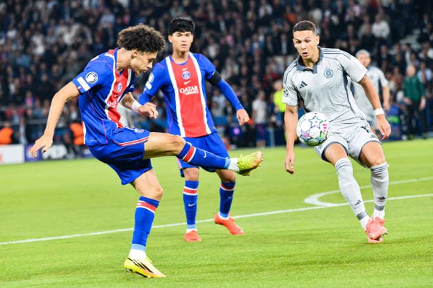 FOOTBALL : Paris Saint Germain vs Slovan Bratislava - Ligue des Champions - Phase de Ligue - JournÃ e 1 - 09 09 2026 Maghnes Akliouche (Paris SG) ParisFrance  Copyright: xBaptistexAutissierx