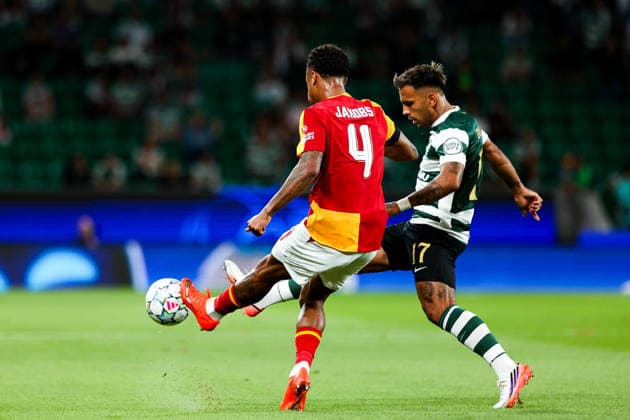 Sporting CP v Galatasaray FC - Fase de Liga da UEFA Champions League 2026 2027 Jakobs do Galatasaray durante a partida entre Sporting CP v Galatasaray FC, para a Fase de Liga da UEFA Champions League 2026 2027 no Estadio Jose Alvalade, Portugal (Foto de Diogo Faria Reis Avant Sports) Lisboa Estadio Jose Alvalde Lisboa Portugal Copyright: xDiogoxFariaxReis AvantxSportsx