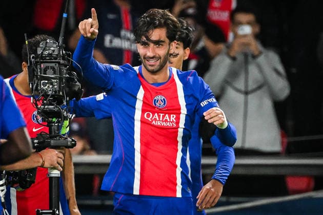 September 9, 2026, Paris, France, France: Ferran TORRES of PSG celebrates his goal during the UEFA Champions League, League Phase MD1 match between Paris Saint-Germain and SK Slovan Bratislava at Parc des Princes Stadium on September 09, 2026 in Paris, France. Paris France - ZUMAm308 20260909_zsp_m308_021 Copyright: xMatthieuxMirvillex