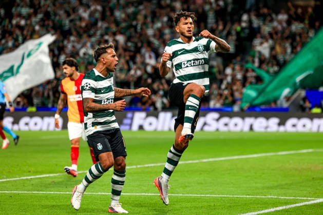 Estadio Jose Alvalde Luis Suarez forward of Sporting CP celebrates after scoring the team s second goal during the UEFA Champions League 2025 26 League Phase MD1 match between Sporting CP and Galatasaray at Estadio JosÃ Alvalade on September 9, 2026 in Lisbon, Portugal. UEFA Champions League 2026 27 - Sporting CP vs Galatasaray (Valter Gouveia SPP) Copyright: xValterxGouveia SPPx spp-en-VaGo-VG_L1366