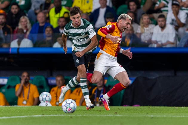September 9, 2026, Lisbon, Lisbon, Portugal: Lisbon, September 09 - Aleksei Batrakov of Galatasaray is seen on action during the Sporting CP x Galatasaray match for the UEFA Champions League 2026 27 League Phase MD1 on September 09, 2026 at Estadio Jose Alvalade, Lisbon, Portugal Lisbon Portugal - ZUMAl192 20260909_zsp_l192_057 Copyright: xMiguelxLemosx