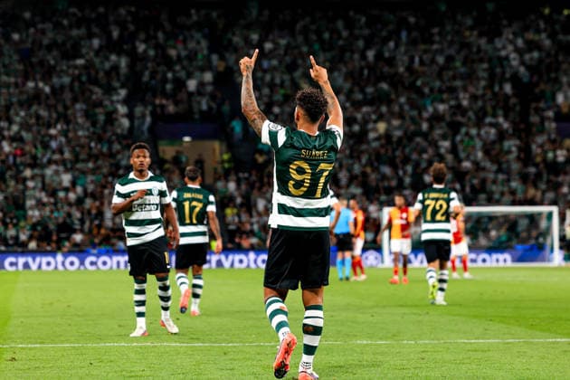 Estadio Jose Alvalde Luis Suarez forward of Sporting CP celebrates after scoring the team s second goal during the UEFA Champions League 2025 26 League Phase MD1 match between Sporting CP and Galatasaray at Estadio JosÃ Alvalade on September 9, 2026 in Lisbon, Portugal. UEFA Champions League 2026 27 - Sporting CP vs Galatasaray (Valter Gouveia SPP) Copyright: xValterxGouveia SPPx spp-en-VaGo-VG_L1464