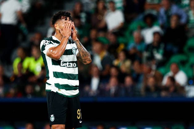 Sporting CP v Galatasaray FC - Fase de Liga da UEFA Champions League 2026 2027 Luis Suarez do Sporting CP durante a partida entre Sporting CP v Galatasaray FC, para a Fase de Liga da UEFA Champions League 2026 2027 no Estadio Jose Alvalade, Portugal (Foto de Diogo Faria Reis Avant Sports) Lisboa Estadio Jose Alvalde Lisboa Portugal Copyright: xDiogoxFariaxReis AvantxSportsx