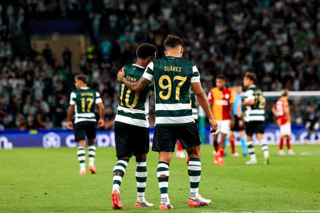 Estadio Jose Alvalde Luis Suarez forward of Sporting CP celebrates after scoring the team s second goal during the UEFA Champions League 2025 26 League Phase MD1 match between Sporting CP and Galatasaray at Estadio JosÃ Alvalade on September 9, 2026 in Lisbon, Portugal. UEFA Champions League 2026 27 - Sporting CP vs Galatasaray (Valter Gouveia SPP) Copyright: xValterxGouveia SPPx spp-en-VaGo-VG_L1475