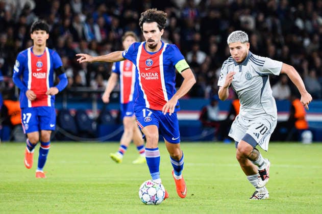 FOOTBALL : Paris Saint Germain vs Slovan Bratislava - Ligue des Champions - Phase de Ligue - JournÃ e 1 - 09 09 2026 Vitinha (Paris SG) ParisFrance  Copyright: xBaptistexAutissierx