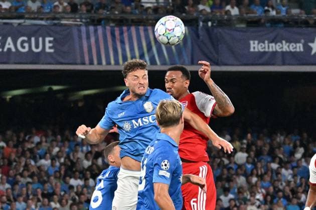 Foto IPP Felice De Martino Napoli 09 09 2026 Calcio Champions League 2026-2027 Napoli - Arsenal Nella foto: Amir Rrahmani Italy Photo Press World Copyright Napoli italy Italia ITALY  Copyright: xR4924_italyphotopressx