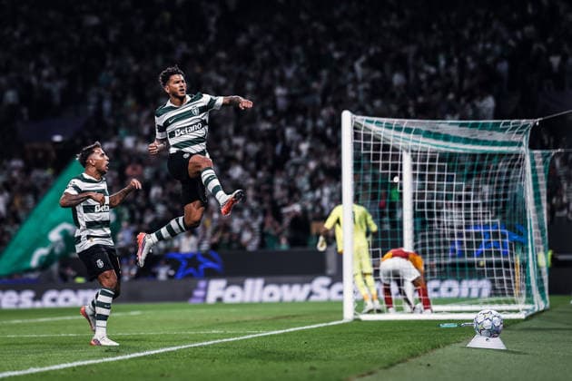 September 9, 2026, Lisboa, Lisboa, Portugal: Luis Suarez of Sporting Clube de Portugal celebrates scoring his sides second goal of the match during the UEFA Champions League 2026 27 League Phase MD1 match between Sporting CP and Galatasaray at Estadio Jose Alvalade on September 09, 2026 in Lisboa, Portugal. Lisboa Portugal - ZUMAg283 20260909_zsp_g283_020 Copyright: xJoaoxGregoriox