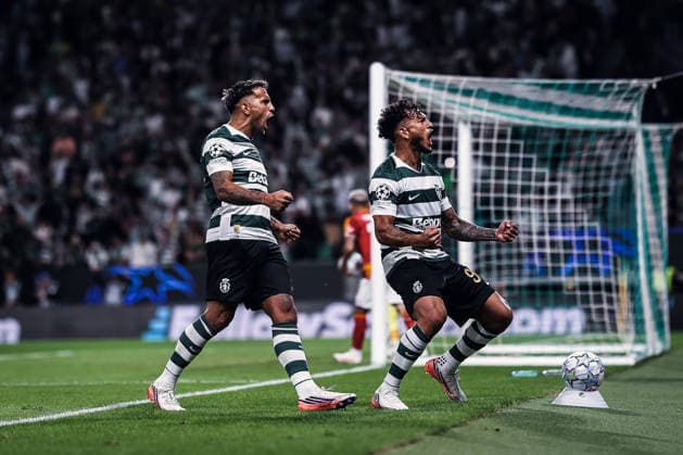 September 9, 2026, Lisboa, Lisboa, Portugal: Luis Suarez of Sporting Clube de Portugal celebrates scoring his sides second goal of the match during the UEFA Champions League 2026 27 League Phase MD1 match between Sporting CP and Galatasaray at Estadio Jose Alvalade on September 09, 2026 in Lisboa, Portugal. Lisboa Portugal - ZUMAg283 20260909_zsp_g283_023 Copyright: xJoaoxGregoriox