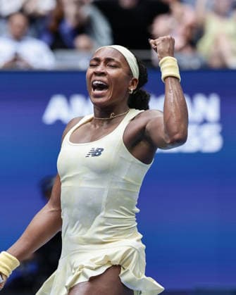 Coco Gauff (USA), Women s Singles, US Open Championships, Billie Jean King National Tennis Center, Flushing Meadows, New York, USA Copyright: xJuergenxHasenkopfx