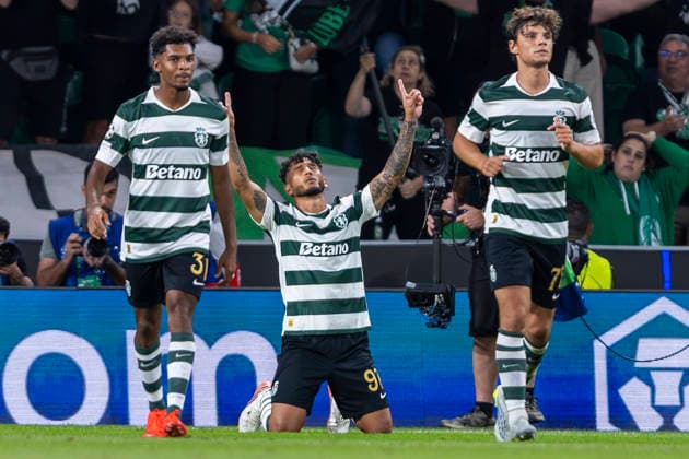 September 9, 2026, Lisbon, Lisbon, Portugal: Lisbon, September 09 - Luis Suarez of Sporting CP celebrates his goal during the Sporting CP x Galatasaray match for the UEFA Champions League 2026 27 League Phase MD1 on September 09, 2026 at Estadio Jose Alvalade, Lisbon, Portugal Lisbon Portugal - ZUMAl192 20260909_zsp_l192_082 Copyright: xMiguelxLemosx