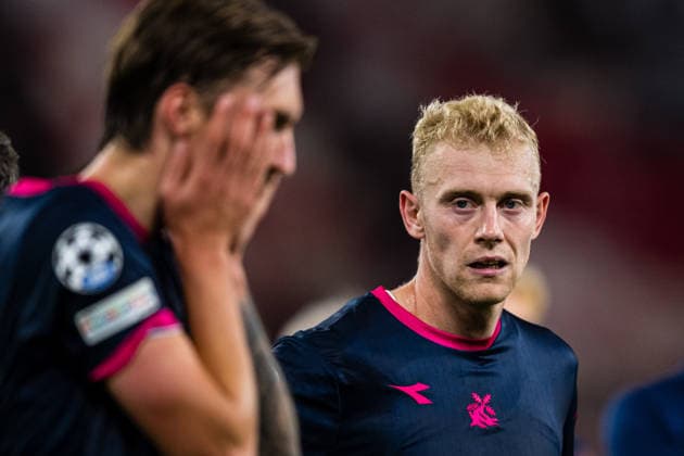 September 9, 2026: Henrik Bjordal of Viking looks dejected after the UEFA Champions League soccer match between VfB Stuttgart and Viking on September 9, 2026 in Stuttgart. Photo by Marius Simensen, BILDBYRAN COP 238 MM0072 bbeng depp football fotball fotboll mesterligaen soccer uefa champions league vfb stuttgart viking  Copyright: MARIUSxSIMENSEN BB260909ZH018