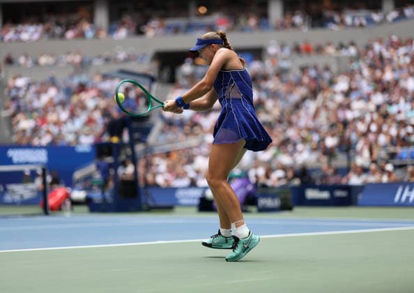 September 9, 2026, New York City, New York, USA: MIRRA ANDREEVA during the match against C. Gauff of USA in the womenÃ¢â‚¬â ¢s quarterfinals of Grand Slam tournament US Open. New York, USA. New York City USA - ZUMAc278 20260909_zsp_c278_020 Copyright: xMarcinxCholewinskix