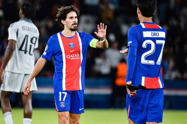 FOOTBALL : Paris Saint Germain vs Slovan Bratislava - Ligue des Champions - Phase de Ligue - JournÃ e 1 - 09 09 2026 Vitinha (Paris SG) ParisFrance  Copyright: xBaptistexAutissierx