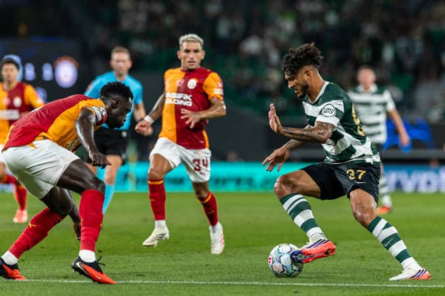 September 9, 2026, Lisbon, Lisbon, Portugal: Luis Suarez of Sporting CP in action, with the ball during the Uefa Champions League 2026-27 match between Sporting CP and Galatasaray SK at Estadio Jose Alvalade on September 9, 2026 in Lisbon, Portugal. Soccer 2026: Sporting CP Vs Galatasaray SK  - ZUMAs391 20260909_znp_s391_030 Copyright: xCarlosxSilvax