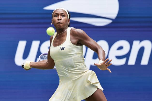Coco Gauff (USA), Women s Singles, US Open Championships, Billie Jean King National Tennis Center, Flushing Meadows, New York, USA Copyright: xJuergenxHasenkopfx