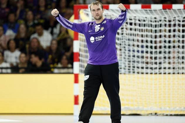 Handball - Champions League - NAntes vs Orlen Wisla Plock Christoffer Hoffmann BONDE of HBC Nantes during the EHF Champions League, Group Phase handball match between HBC Nantes and Orlen Wisla Plock on 09 September 2026 at H Arena in Nantes, France - Photo Julien Kammerer NantesFrance  Copyright: xJulienxKammererx