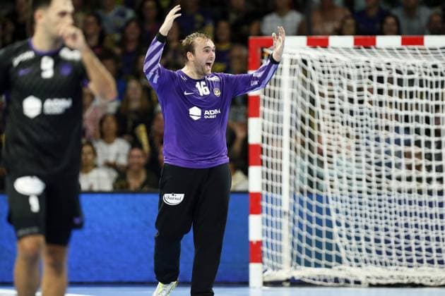 Handball - Champions League - NAntes vs Orlen Wisla Plock Christoffer Hoffmann BONDE of HBC Nantes during the EHF Champions League, Group Phase handball match between HBC Nantes and Orlen Wisla Plock on 09 September 2026 at H Arena in Nantes, France - Photo Julien Kammerer NantesFrance  Copyright: xJulienxKammererx