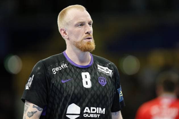 Handball - Champions League - NAntes vs Orlen Wisla Plock Rene ANTONSEN of HBC Nantes during the EHF Champions League, Group Phase handball match between HBC Nantes and Orlen Wisla Plock on 09 September 2026 at H Arena in Nantes, France - Photo Julien Kammerer NantesFrance  Copyright: xJulienxKammererx