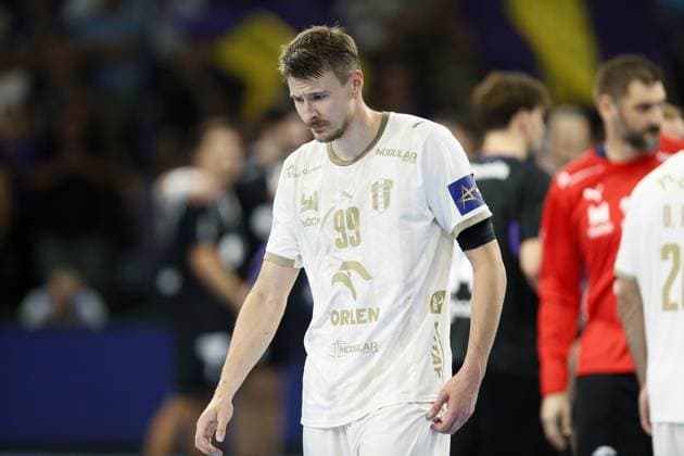 Handball - Champions League - NAntes vs Orlen Wisla Plock Sergei Mark KOSOROTOV of Orlen Wisla Plock during the EHF Champions League, Group Phase handball match between HBC Nantes and Orlen Wisla Plock on 09 September 2026 at H Arena in Nantes, France - Photo Julien Kammerer NantesFrance  Copyright: xJulienxKammererx