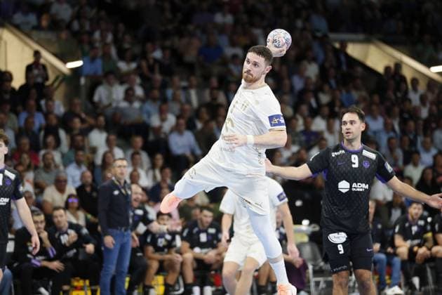 Handball - Champions League - NAntes vs Orlen Wisla Plock Mitja JANC of Orlen Wisla Plock during the EHF Champions League, Group Phase handball match between HBC Nantes and Orlen Wisla Plock on 09 September 2026 at H Arena in Nantes, France - Photo Julien Kammerer NantesFrance  Copyright: xJulienxKammererx