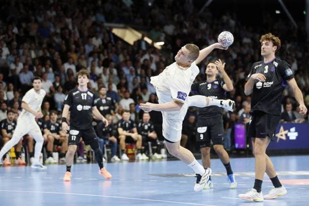 Handball - Champions League - NAntes vs Orlen Wisla Plock Dawid DAWYDZIK of Orlen Wisla Plock during the EHF Champions League, Group Phase handball match between HBC Nantes and Orlen Wisla Plock on 09 September 2026 at H Arena in Nantes, France - Photo Julien Kammerer NantesFrance  Copyright: xJulienxKammererx