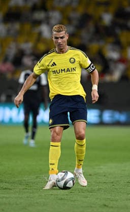 Al Nassr v Abha - Saudi Pro League RIYADH, SAUDI ARABIA - SEPTEMBER 09: Cristiano Ronaldo of Al Nassr in action during the Saudi Pro League match between Al Nassr and Abha at Alawwal Park Stadium, on September 09, 2026 in Riyadh, Saudi Arabia. Mohammed Saad Anadolu Riyadh Saudi Arabia. Editorial use only. Please get in touch for any other usage.  Copyright: x2026xAnadoluxMohammedxSaadx