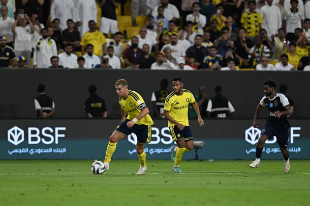 Al Nassr v Abha - Saudi Pro League RIYADH, SAUDI ARABIA - SEPTEMBER 09: Cristiano Ronaldo of Al Nassr in action during the Saudi Pro League match between Al Nassr and Abha at Alawwal Park Stadium, on September 09, 2026 in Riyadh, Saudi Arabia. Mohammed Saad Anadolu Riyadh Saudi Arabia. Editorial use only. Please get in touch for any other usage.  Copyright: x2026xAnadoluxMohammedxSaadx