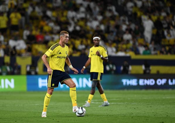 Al Nassr v Abha - Saudi Pro League RIYADH, SAUDI ARABIA - SEPTEMBER 09: Cristiano Ronaldo of Al Nassr in action during the Saudi Pro League match between Al Nassr and Abha at Alawwal Park Stadium, on September 09, 2026 in Riyadh, Saudi Arabia. Mohammed Saad Anadolu Riyadh Saudi Arabia. Editorial use only. Please get in touch for any other usage.  Copyright: x2026xAnadoluxMohammedxSaadx
