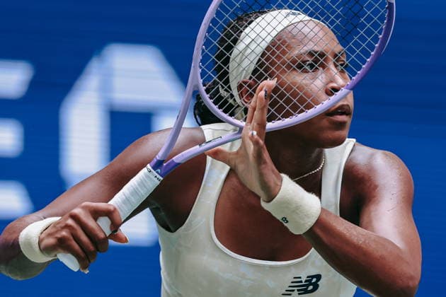 US Open tennis tournament - Day 11 epaselect Coco Gauff of USA in action against Mirra Andreeva of Russia during the Women s Singles Quarter Finals match of the US Open Tennis Championships in Flushing Meadows, New York, USA, 09 September 2026. FLUSHING MEADOWS NEW YORK United States  Copyright: xOLGAxFEDOROVAx