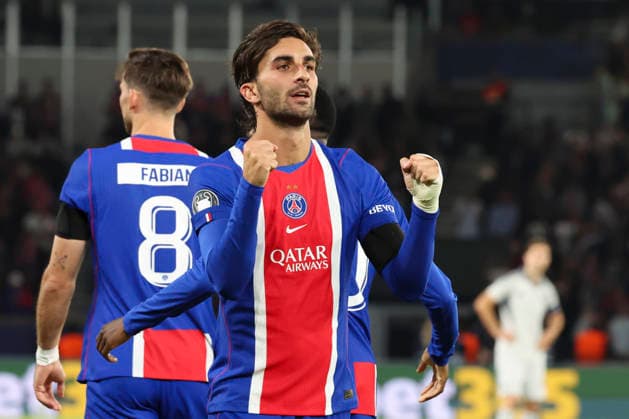 FOOTBALL : Paris Saint Germain Vs SK Slovan Bratislava - Ligue des Champions - 09 09 2026 Joie sur le 2eme but de Ferran Torres (Paris Saint Germain) ParisFrance  Copyright: xMichaelxBaucherx
