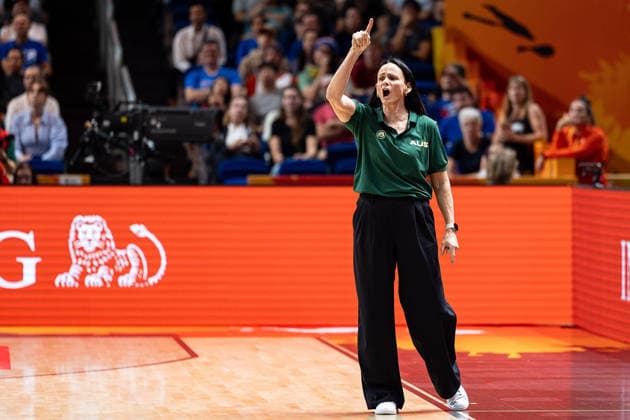 Sandy Brondello, Australia, Coach, GER, Italy vs. Australia, Basketball, 2026 FIBA Women s World Cup, Qualifier for the Quarterfinals, September 9, 2026, Germany, Italy vs. Australia, Basketball, 2026 FIBA Women’s World Cup, Qualification for the quarterfinals, September 9, 2026, Berlin Copyright: xEibner-Pressefoto MaxxVincenx EP_MVN