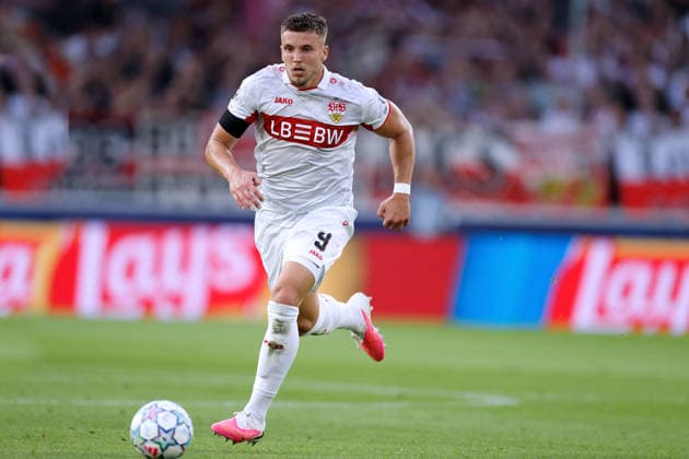 DEMIROVIC Ermedin, VfB Stuttgart, UEFA Champions League, 2026–2027 season, VfB Stuttgart vs. Viking FK on September 9, 2026, in Stuttgart. DFL regulations prohibit any use of photographs as image sequences and or QUASI-VIDEO Copyright: xLacixPerenyix
