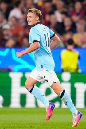 FC Barcelona, Barca v Feyenoord - UEFA Champions League 2026 27 League Phase MD1 Sem Steijn attacking midfield of Feyenoord and Netherlands celebrates after scoring his sides first goal during the UEFA Champions League 2026 27 League Phase MD1 match between FC Barcelona and Feyenoord at Camp Nou on September 9, 2026 in Barcelona, Spain. Barcelona Spain  Copyright: xJosexBretonx originalFilename:bretonhernandez-fcbarcel260909_npkHt.jpg