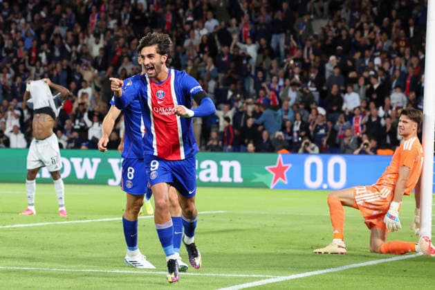 FOOTBALL : Paris Saint Germain Vs SK Slovan Bratislava - Ligue des Champions - 09 09 2026 Joie sur le 3eme but de Ferran Torres (Paris Saint Germain) ParisFrance  Copyright: xMichaelxBaucherx