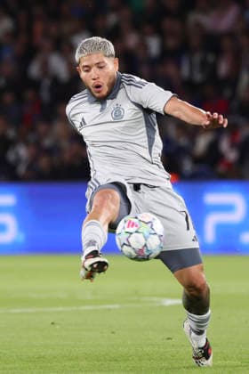 FOOTBALL : Paris Saint Germain Vs SK Slovan Bratislava - Ligue des Champions - 09 09 2026 Cristian Martinez (SK Slovan Bratislava) ParisFrance  Copyright: xMichaelxBaucherx